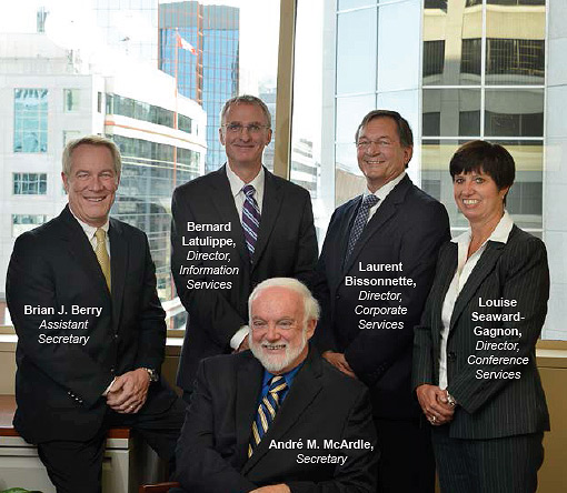 Photo of the Executive Committee