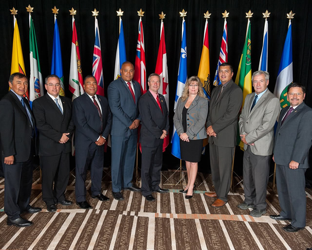 Official photo of the Federal-Provincial-Territorial Meeting of Ministers responsible for Culture and Heritage